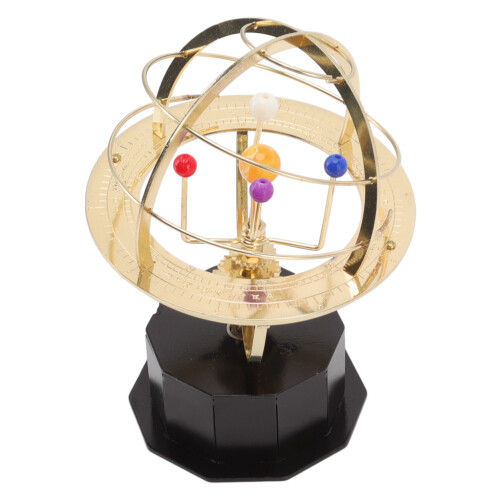 Διακόσμηση Grand Orrery, Μοντέλο Ηλιακού Συστήματος, Μεταλλικό Παιχνίδι Γραφείου, 2
