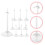 10Pcs Plast Dockställningar För Skrivbord 4