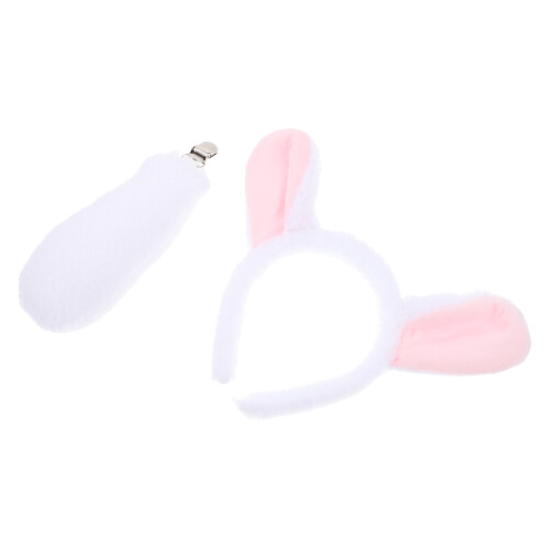 Söt Plush Öron Huvudband Set För