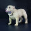 Simulerad Hundmodell Tecknad Figur Stående 6