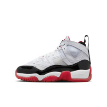 (White/Gym Red/Black, US7/UK6/EU40) Nike Jordan Jumpman Two Trey GS Kids' Basketball Sneakers