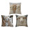Winter Ready Alpacas Bed Pillow Cover Thermals-Three sheep 2