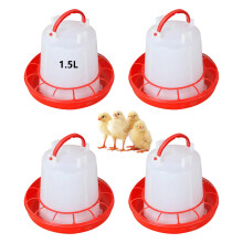 Spill Proof Chicken Feeder And Waterer Set Leak-Style3
