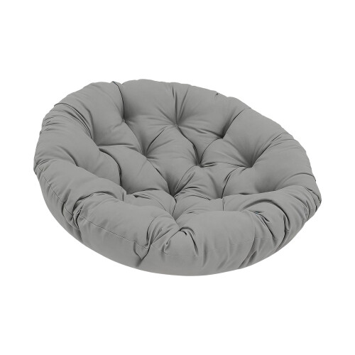 Sturdy Waterproof Patios Swing Pillow With Reinforced-grey