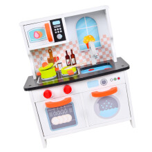 1 Set Mini Spielzeug Aus Holz Weiß