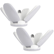 2St Deformierbare Faltbare LED Leuchten 6500K E27 Deckenleuchte