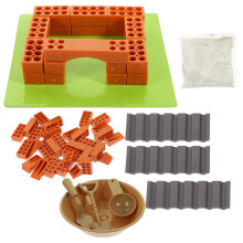 1 Set Simulierte Ziegelsteine Kinder Bauen Diy Spielzeug