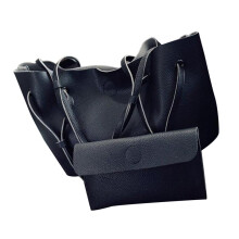 Women's Casual Handtasche Große Tragetasche PU- Mit Kosmetikfach