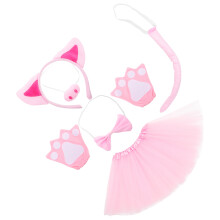 1 Set Cartoon Schwein Stirnband Fliege Kostüm Cosplay Bühne