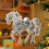 (1 Pack) Acrylic Horse Flat Hanging Decor for Home,-Style3 4