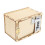 De Madera Caja Con Mecánica Para 6