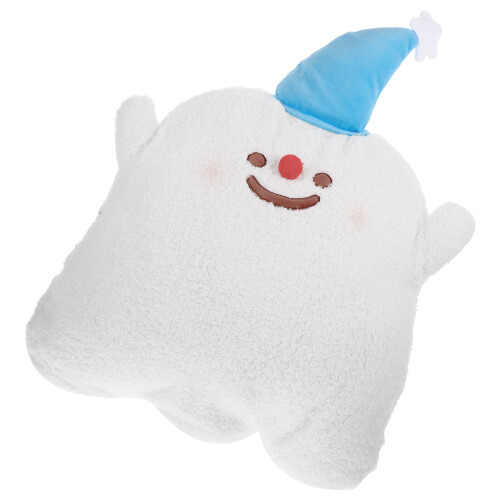 Elf Shaped Throw Pillow White 1pcs 19.7x14.6x4.7in