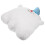 Elf Shaped Throw Pillow White 1pcs 19.7x14.6x4.7in 9