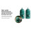 Automatic Bird Waterer Pigeons Drinker Water Dispenser-Green 5