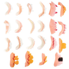 22 Pièces Dents Moche Dentier Drôle Accessoires Fête Avril