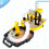 Ensemble Jouets Transport Sac À Et Circuit Plastique 8
