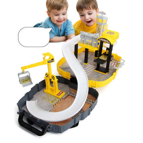 Ensemble Jouets Transport Sac À Et Circuit Plastique 1
