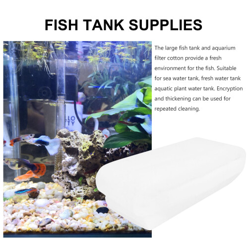 Fish Tank Biochemische Filterwatte Vorkassepad 50 2