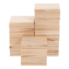 Wood Cutouts Holzblöcke 50