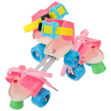 1 Paire De Chaussures De Skate Patinage À Roulettes Pour Débutant