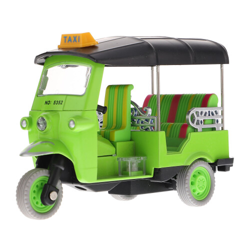 Thailand Tricycle Model Pull Back Simulation Alloy Tricycle