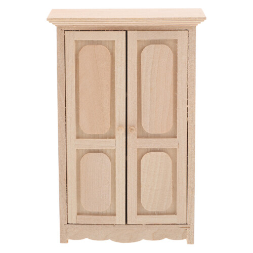 Meuble Maison De Armoire Miniature En Bois Échelle 1:12