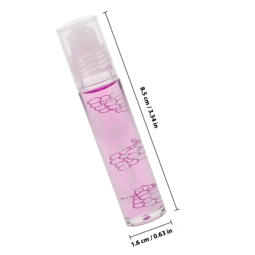 Fruitgeurige Lipgloss Transparant Hydraterend Roll-On Vrouwen 1