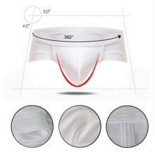 Men's Stretchy Brief Low Waist Cotton Underwear 3XL