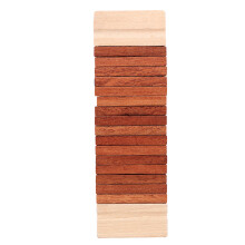 Tragbares Holz Perkussionsinstrument Klopf Musikspielzeug Holzklapper
