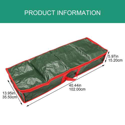 Underbed Storage Bag Wrapping Organizer Green 1pcs 1