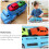Set Of Pull Back Vehicle Toy Carrier Loader Double Layer Truck 10