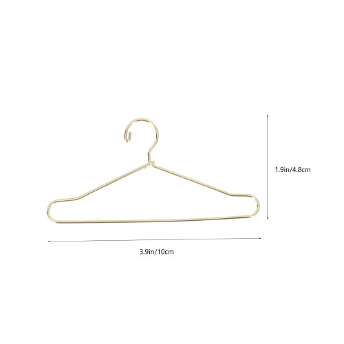 25 Unidades Mini De Metal Para Ropa De Casa De Muñecas 1