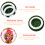 1 St Cirkulärt Ringskonst Målning Materialmodell DIY För Barn 10