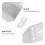 Urinal Hook Fragrance Diffusing Mold Door Bottle Opener Silver 4