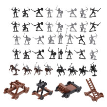 1 Set Chariot Ancien Soldat Médiévale Décor Sable