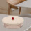 Plateau De Service Rond Beige Pour Collations Fruits 10