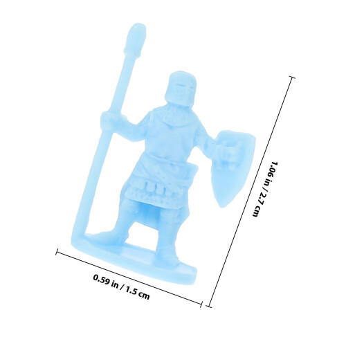200Pcs Medieval Toy Soldier Mini Action Figures 1