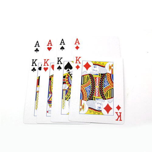 De De Poker 4X Brancas Material Resistente 1