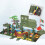 21Pcs Military Plastic Soldier Model Toy Figures Accessories Kit 10