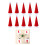 20 Pcs 12X6 Cm Julmössor Bestickhållare Skedficka 1