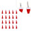 20 Pcs 12X6 Cm Julmössor Bestickhållare Skedficka 5
