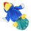 Handdocka Påfågel Plush Form Berättande 11