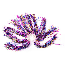Pair Of Children Bike Streamers Handlebar Ribbon Scooter Tassels Multi