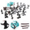 One Set Of Ancient Military Plastic Soldier Models Simulation 11