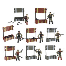 8 Unidades Miniaturas De Pessoas Para De Soldados