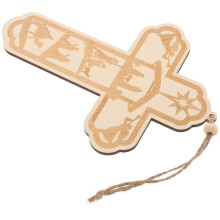Cross Craft Väggdekoration I Vintagestil Vägghängande Kor Pendant
