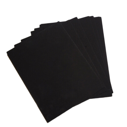 10Pcs Scratch Paper Set With 1 Stencil Pen Size L