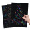 10Pcs Scratch Paper Set With 1 Stencil Pen Size L 3