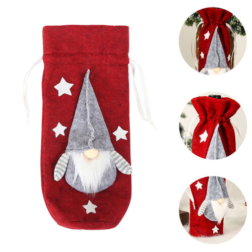 Jul Tomte Vinpåse Jul Rött Vin Hölje 1