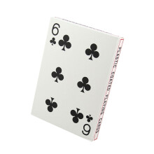 Kortspel 4x Normal Pokerbord Spelskiva För Hem Bar (Vit)